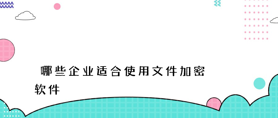 哪些企业适合使用文件加密软件